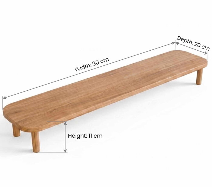 Hanah Home Soporte para Monitor Ck17C - Pino Hanah Home Soporte para Monitor Ck17C - Pino